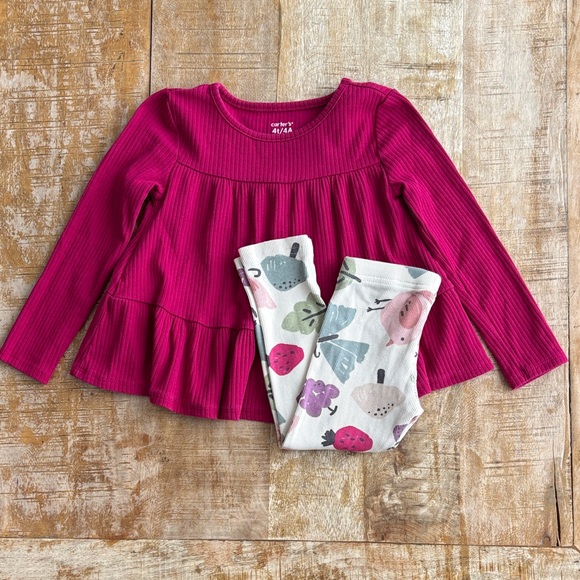 Carter's Other - Carter’s Girls Outfit 4t